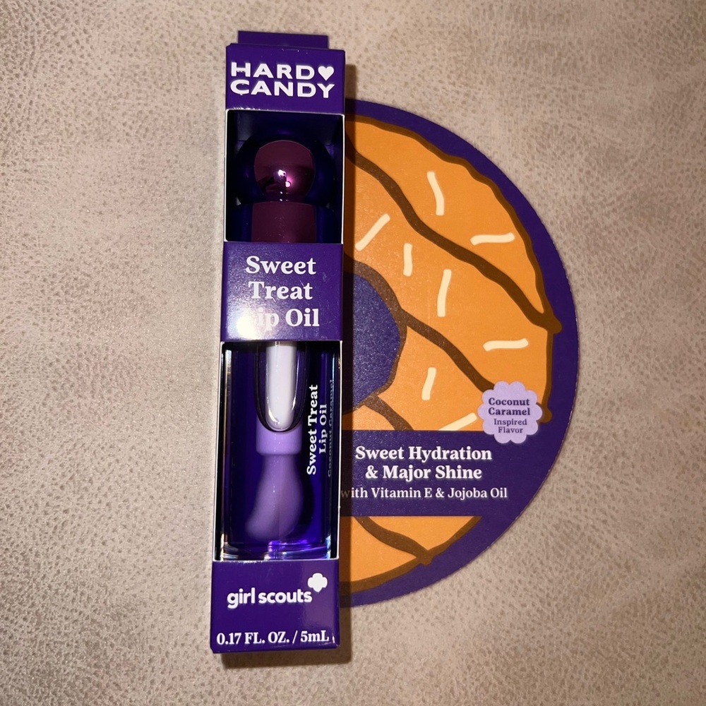 Hard Candy Sweet Treat Lip Oil - Coconut Caramel